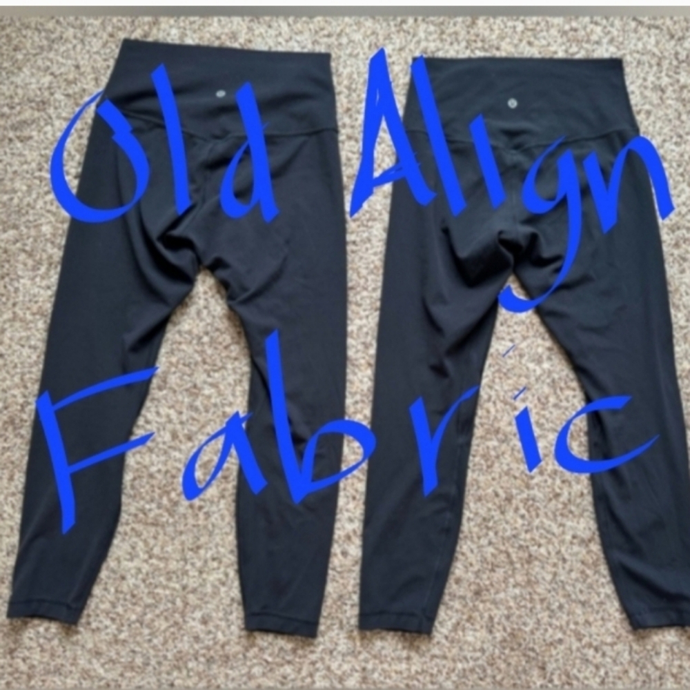 🍋 Lululemon 🍋 Align  black 25"  Size 2